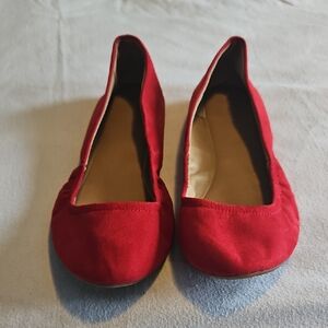 Tahari Vibrant Red Women's Flats